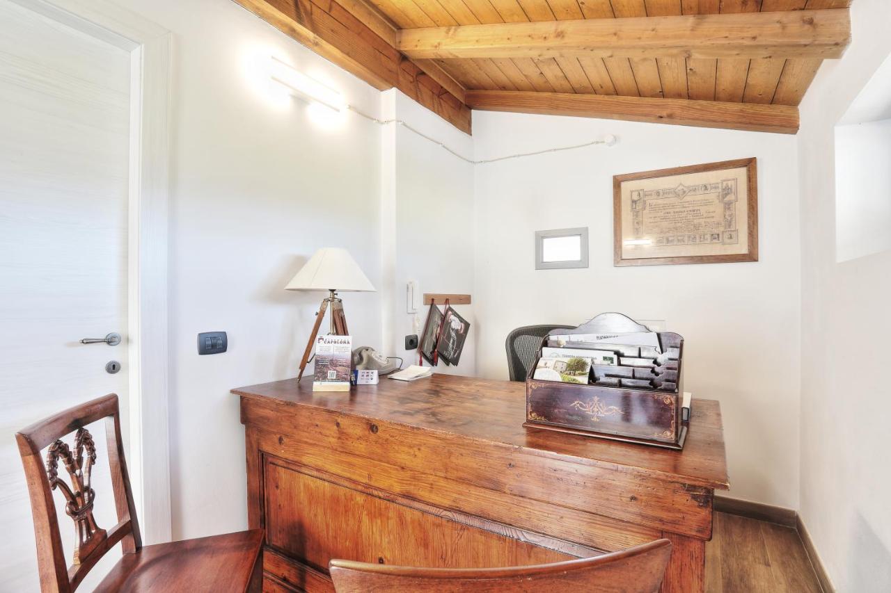 Baciano Azienda Agrituristico Venatoria Каполона Экстерьер фото